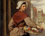 威廉 鲍威尔 弗里思 : The Flower Seller